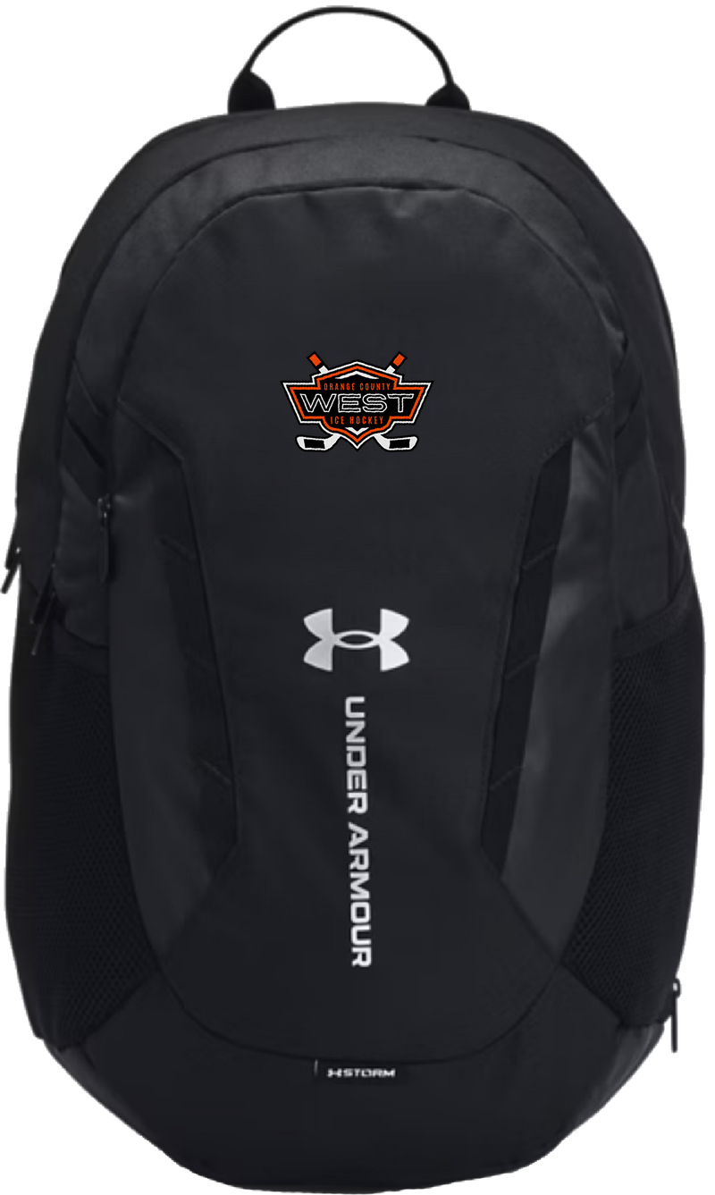 Orange County West UA Hustle 6.0 Team Backpack