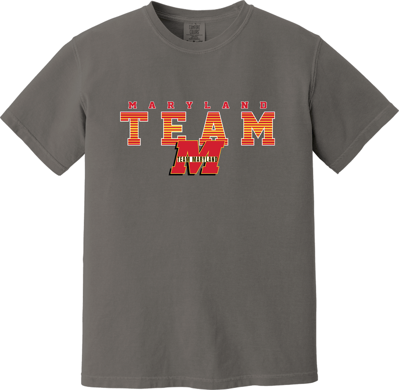 Team Maryland Heavyweight Ring Spun Tee