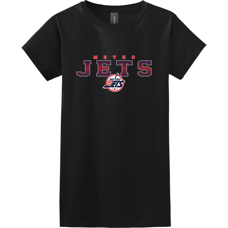 Metro Jets Softstyle Ladies T-Shirt