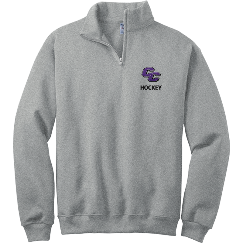 Curry College NuBlend 1/4-Zip Cadet Collar Sweatshirt