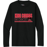 King Cobras Youth Cooling Performance Long Sleeve Tee