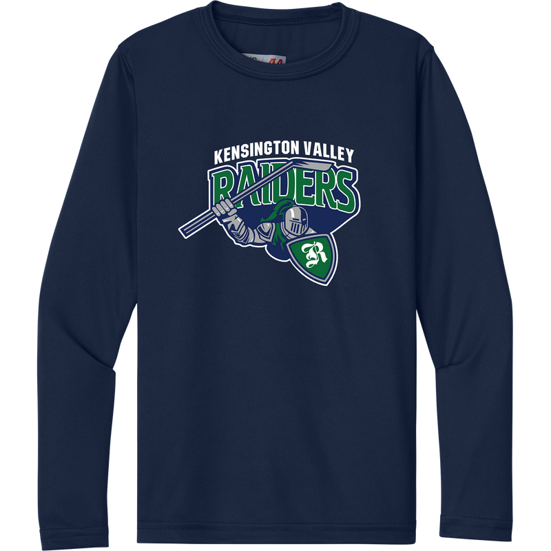 Kensington Valley Raiders Youth Cooling Performance Long Sleeve Tee