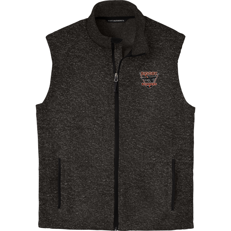 Biggby Bombers Sweater Fleece Vest