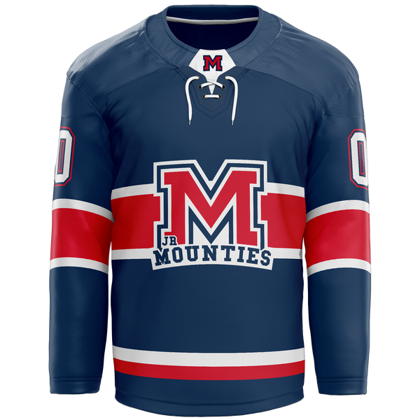 Jr. Mounties Player Jersey - Navy - Kit