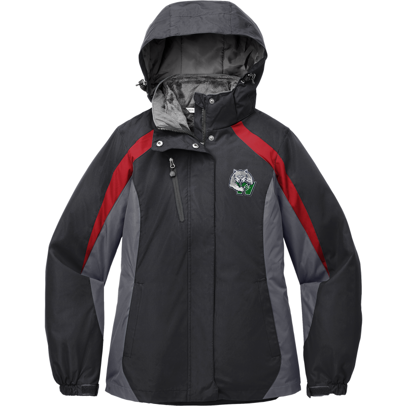 Woodbridge Wolfpack Ladies Colorblock 3-in-1 Jacket