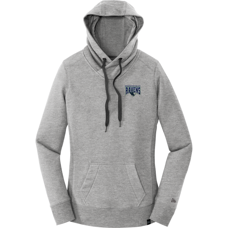 Kensington Valley Ravens New Era Ladies French Terry Pullover Hoodie