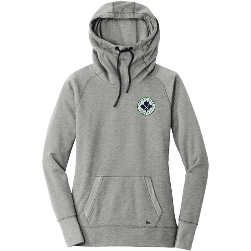 North Park Hockey New Era Ladies Tri-Blend Fleece Pullover Hoodie