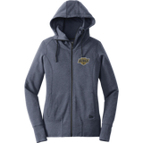 Skylands Kings New Era Ladies Tri-Blend Fleece Full-Zip Hoodie
