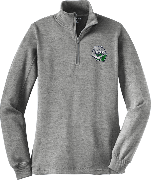 Woodbridge Wolfpack Ladies 1/4-Zip Sweatshirt