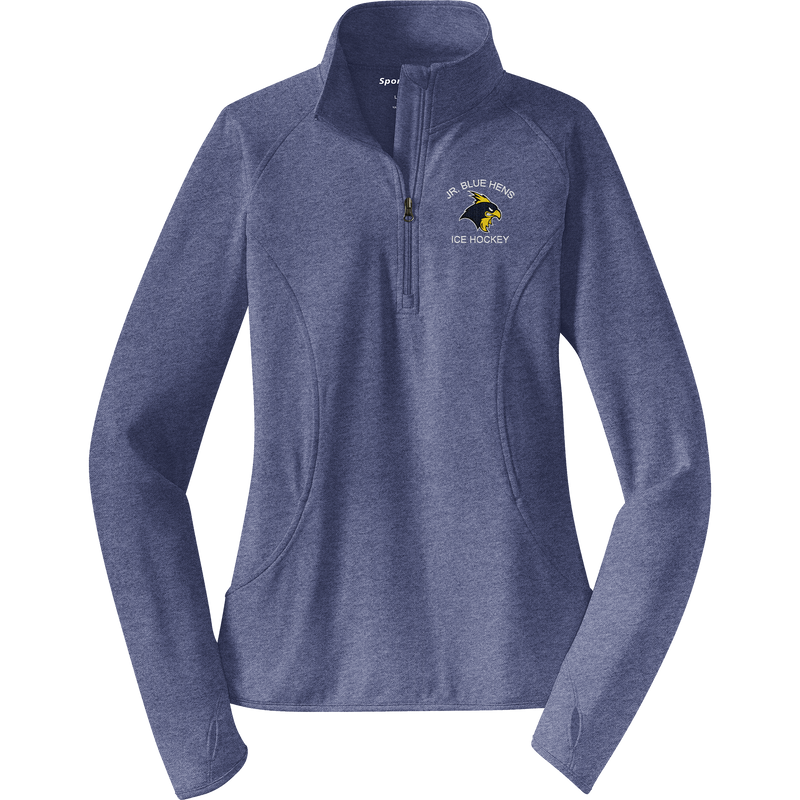 Delaware Jr. Blue Hens Ladies Sport-Wick Stretch 1/4-Zip Pullover