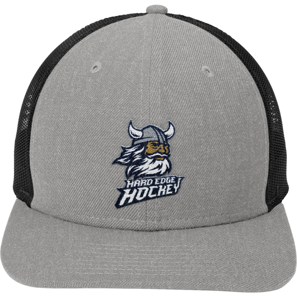 Hard Edge Hockey New Era Snapback Low Profile Trucker Cap