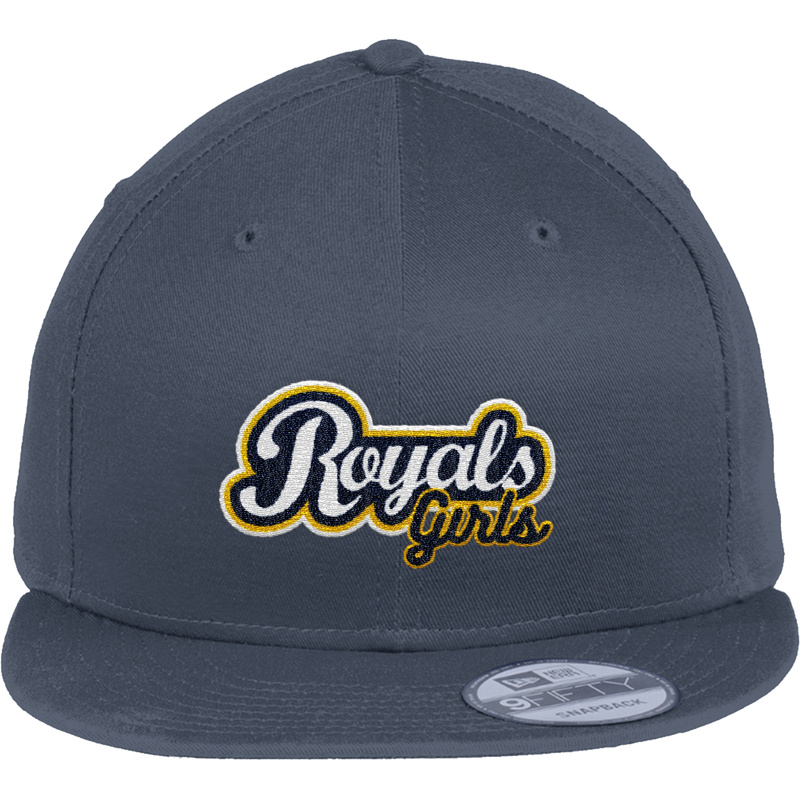 Royals Girls New Era Flat Bill Snapback Cap