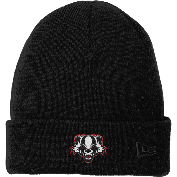 Scary Badgers New Era Speckled Beanie