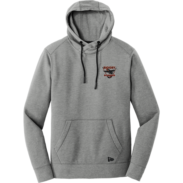 Biggby Bombers New Era Tri-Blend Fleece Pullover Hoodie
