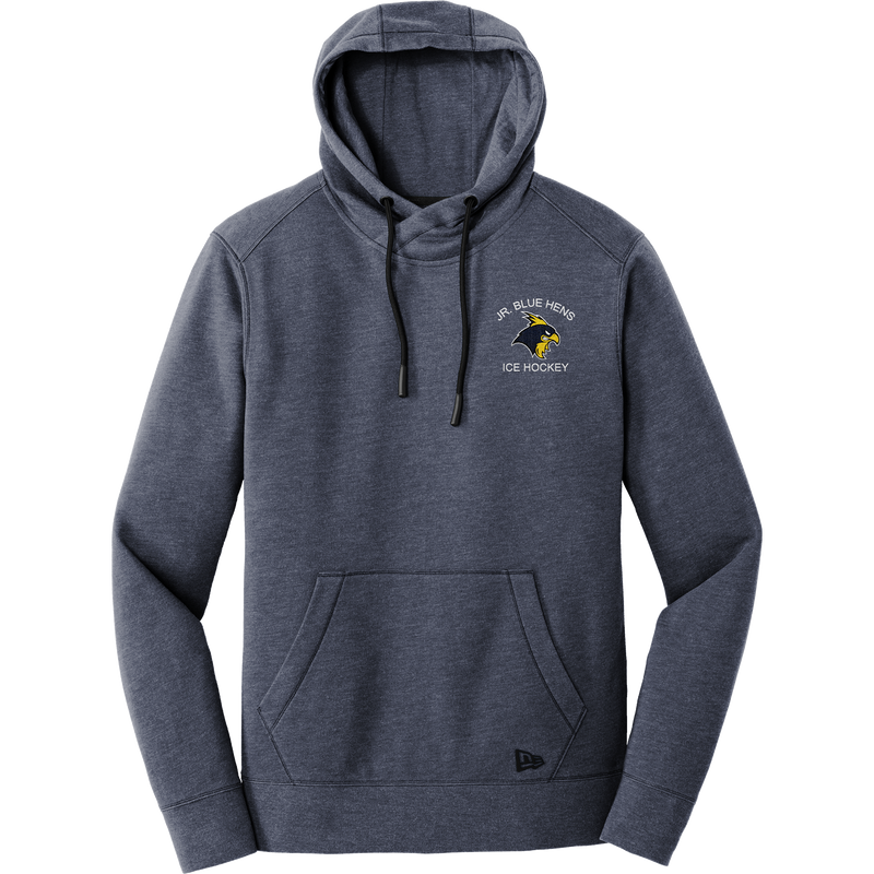 Delaware Jr. Blue Hens New Era Tri-Blend Fleece Pullover Hoodie