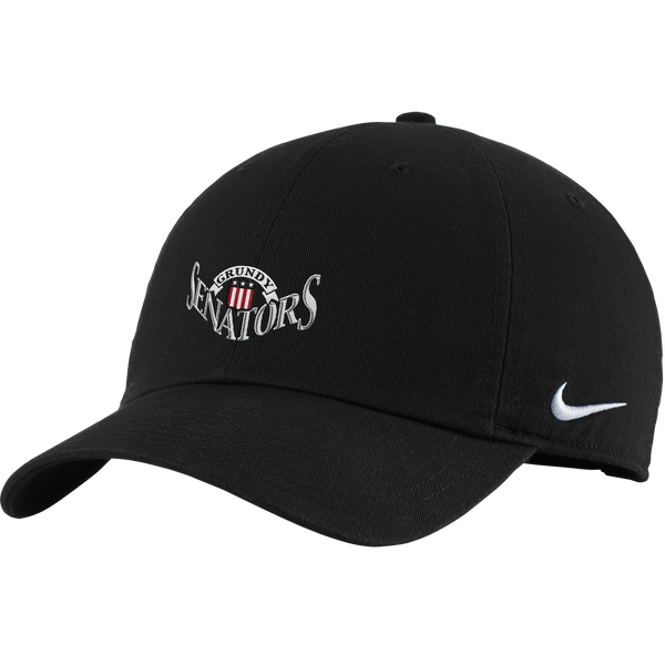 Grundy Senators Nike Heritage Cotton Twill Cap