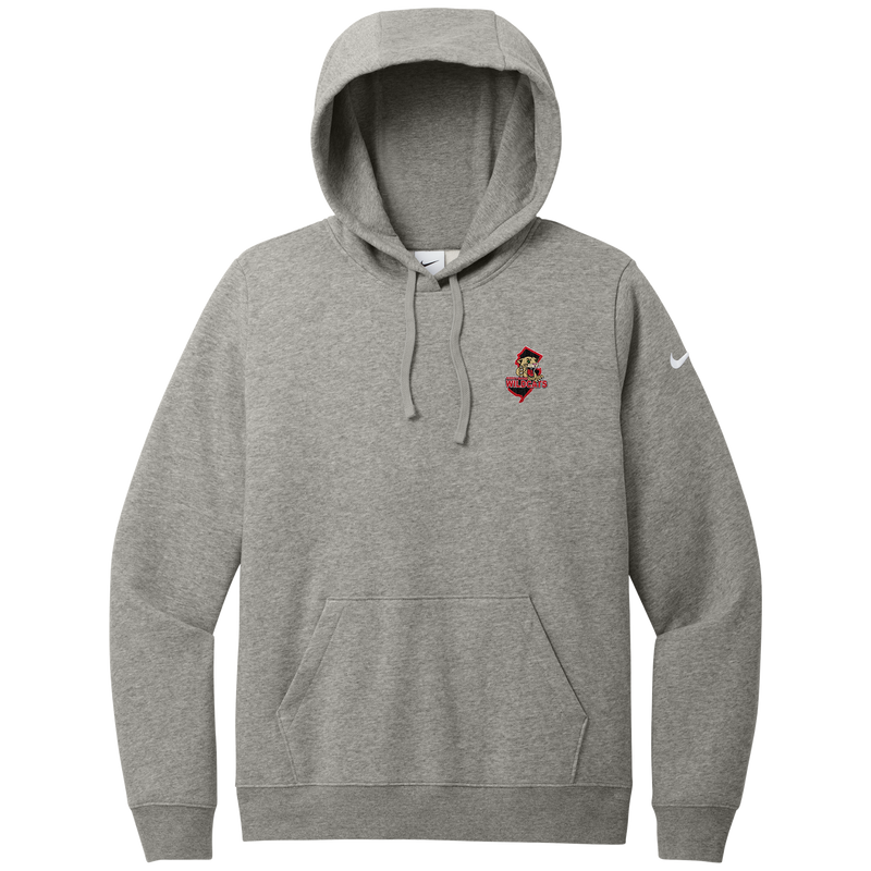 Jersey Shore Wildcats Nike Women's Club Fleece Sleeve Swoosh Pullover Hoodie