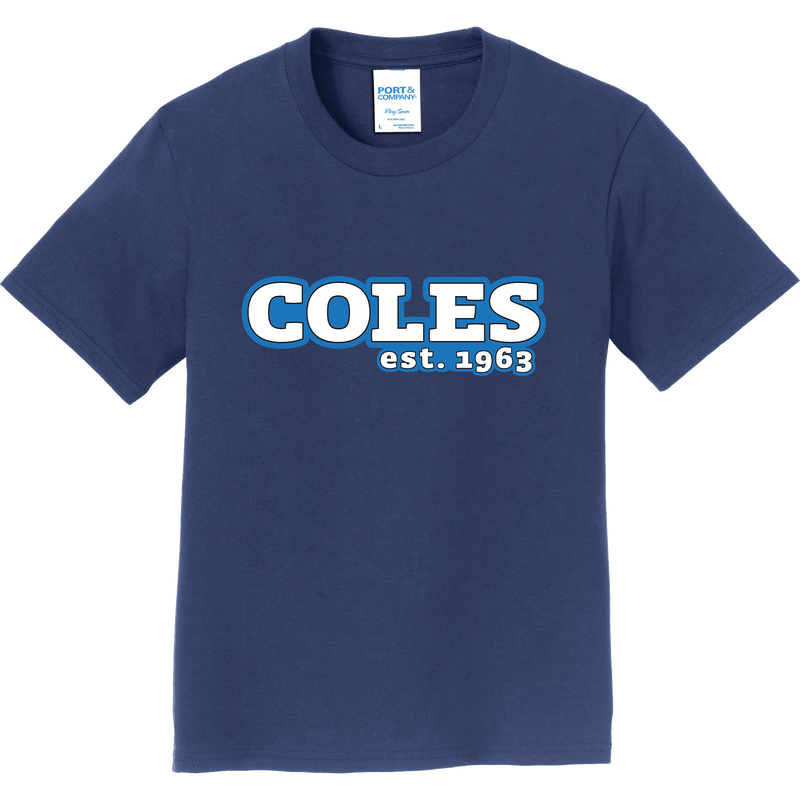 Coles Elementary Youth Bubble Print Tee