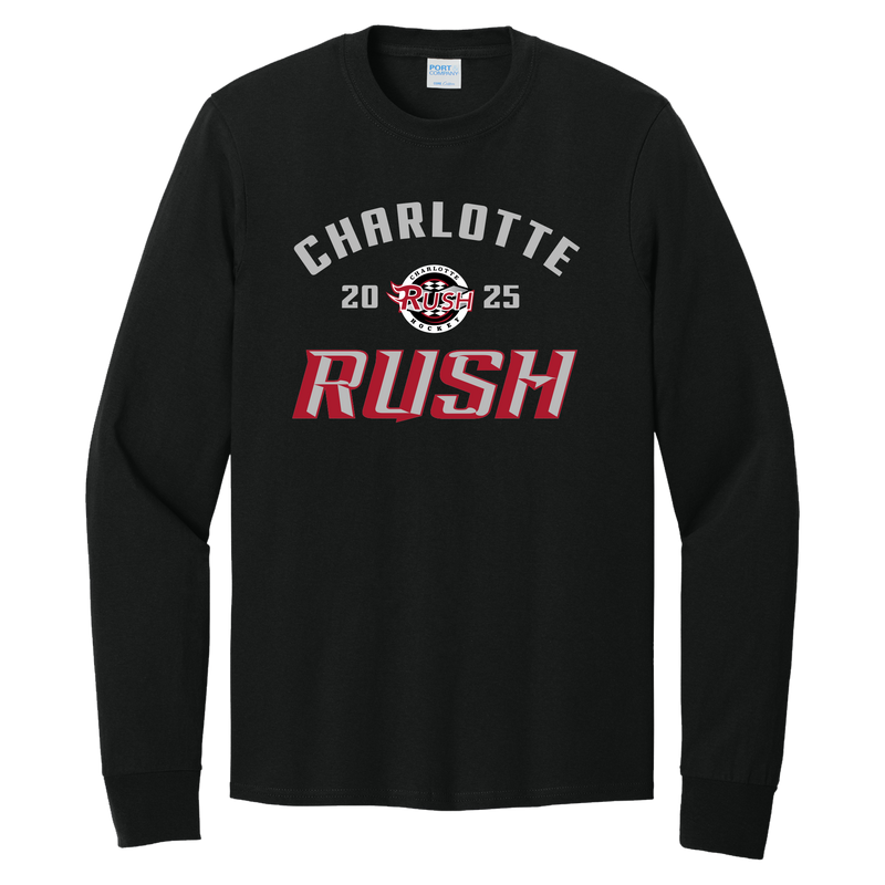 Charlotte Rush Long Sleeve Core Cotton Tee