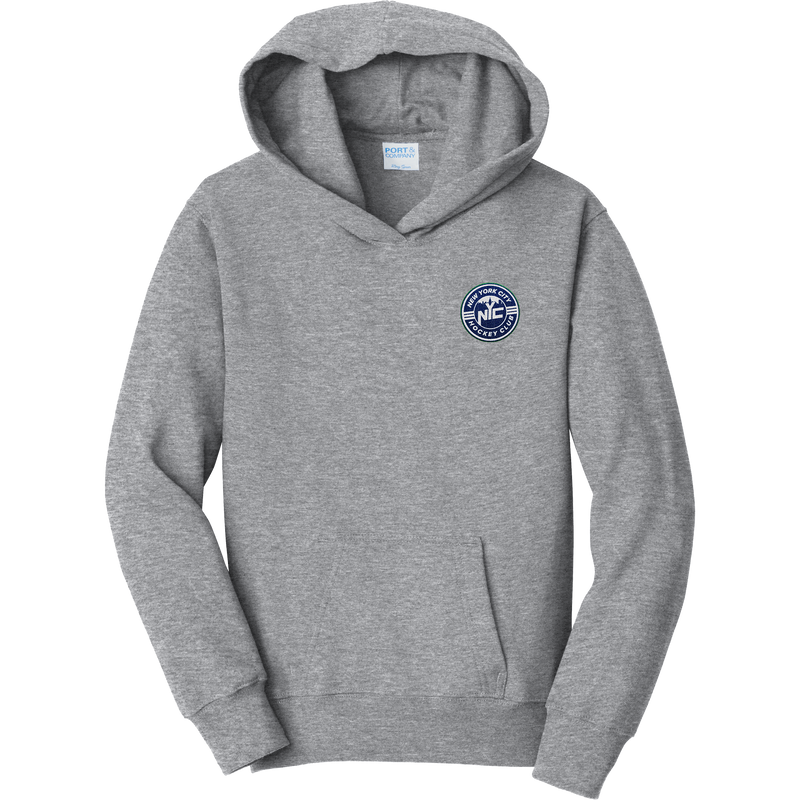 NYC Hockey Club Youth Fan Favorite Fleece Pullover Hooded Sweatshirt