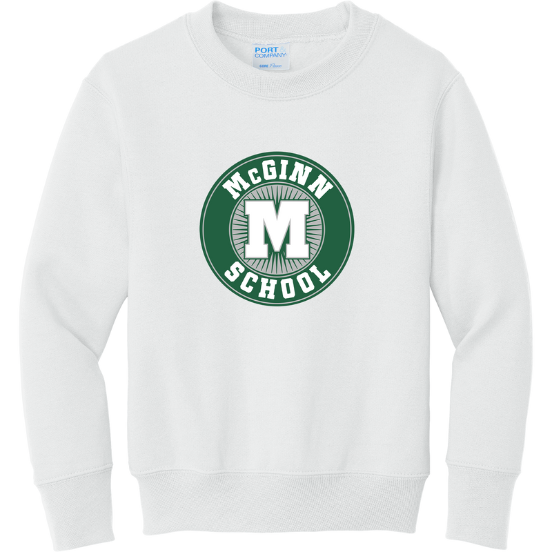 McGinn Elementary Youth Core Fleece Crewneck Sweatshirt