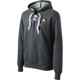 Upland Athletics Lace Up Pullover Hooded Sweatshirt