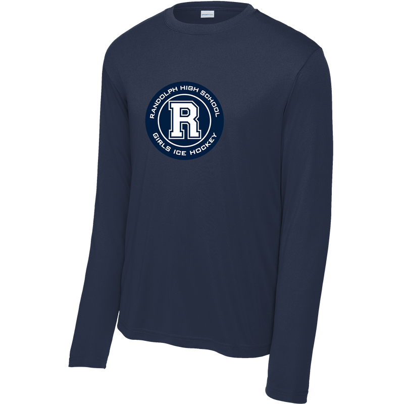 Randolph Girls Hockey Long Sleeve PosiCharge Competitor Tee