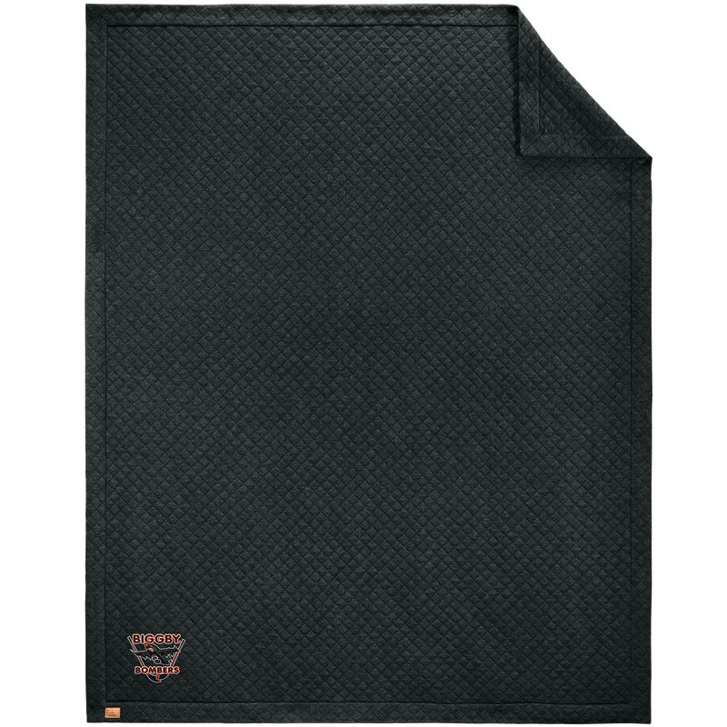 Biggby Bombers TravisMathew Diamond Quilt Blanket
