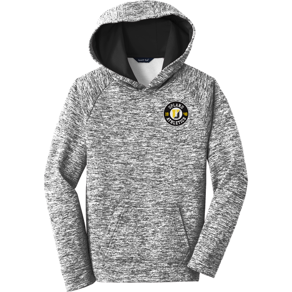 Upland Athletics Youth PosiCharge Electric Heather Fleece Hooded Pullover